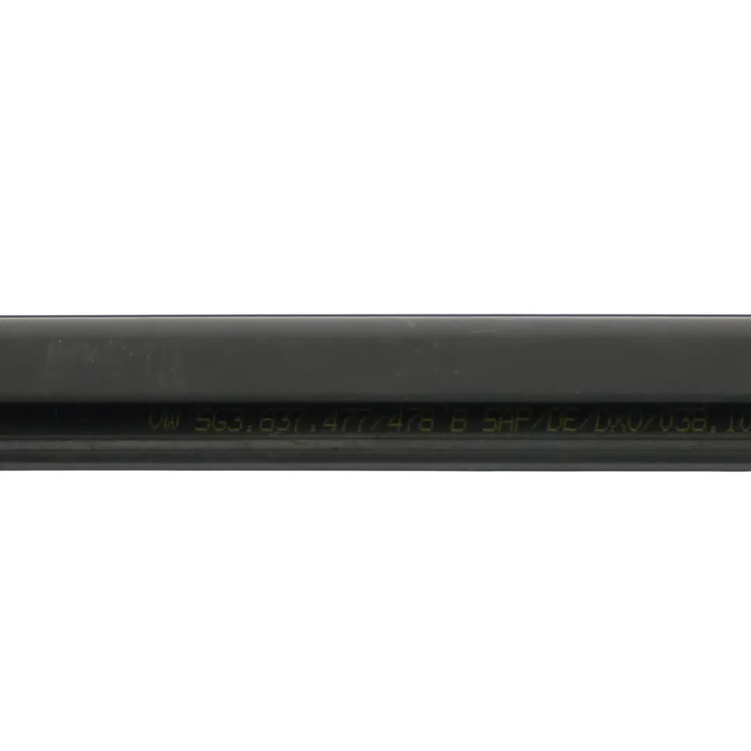 Volkswagen Golf Mk7 Door Window Weatherstrip Seal Left N/S 3-Door - SKU 5G3837477C - Part number 5G3837477C