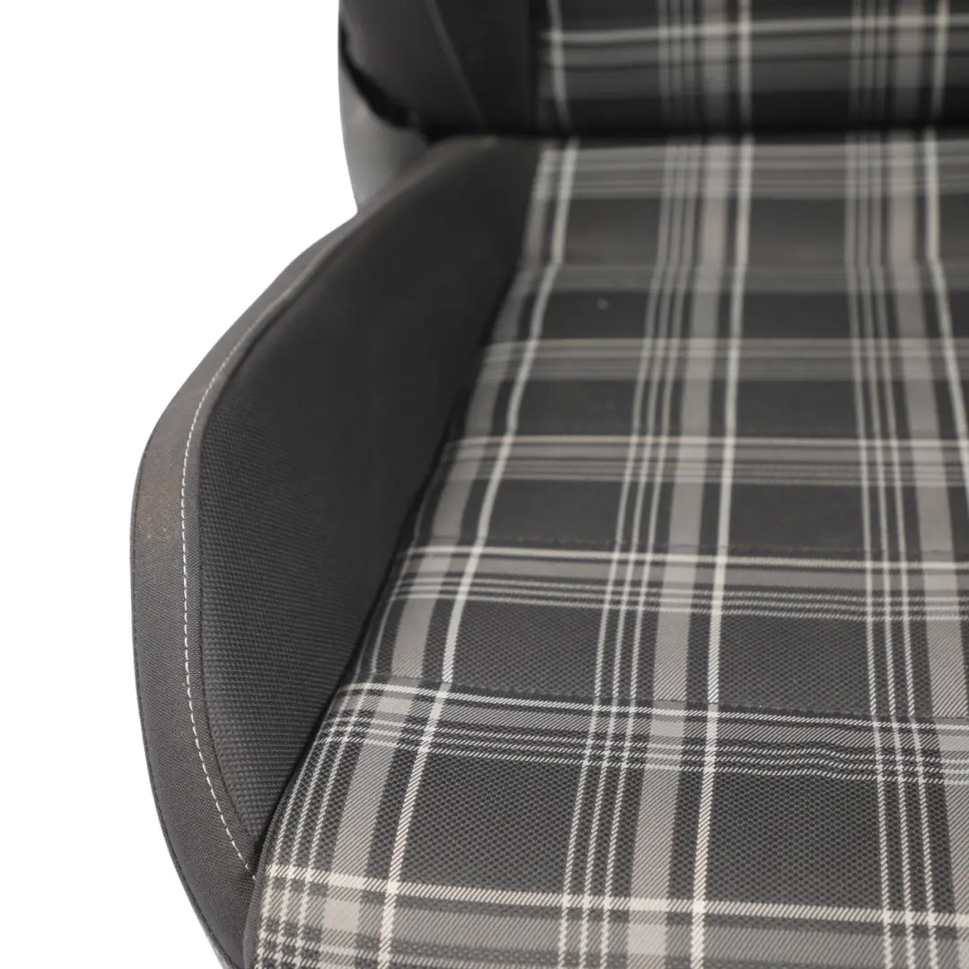 3Dr Seat Front Left N/S Interior Cloth Titanium Black Blue to Volkswagen Golf Mk7 with Part number 5G3881805CG Volkswagen Golf Mk7 3Dr Seat Front Left N/S Interior Cloth Titanium Black Blue - SKU 5G3881805CG - Part number 5G3881805CG