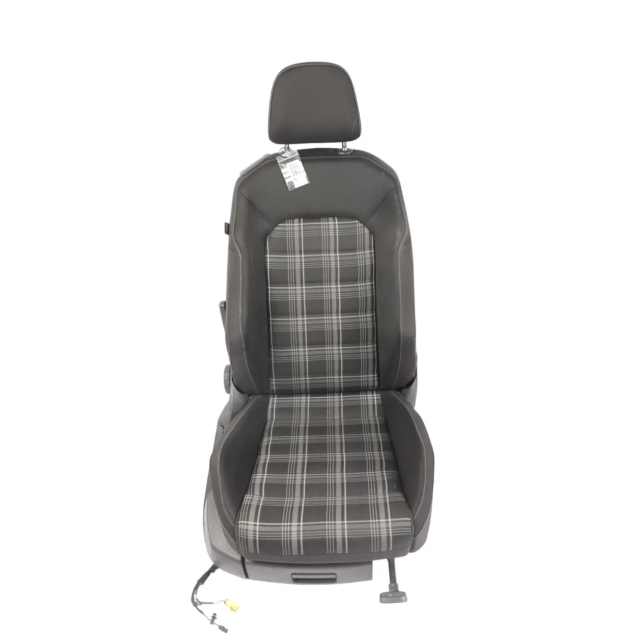 Volkswagen Golf Mk7 3Dr Seat Front Right O/S Interior Cloth Titanium Black Blue