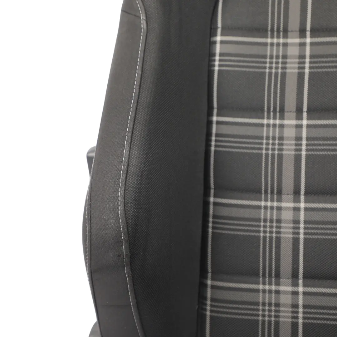 3Dr Seat Front Right O/S Interior Cloth Titanium Black Blue to Volkswagen Golf Mk7 with Part number 5G3881806CF Volkswagen Golf Mk7 3Dr Seat Front Right O/S Interior Cloth Titanium Black Blue - SKU 5G3881806CF - Part number 5G3881806CF