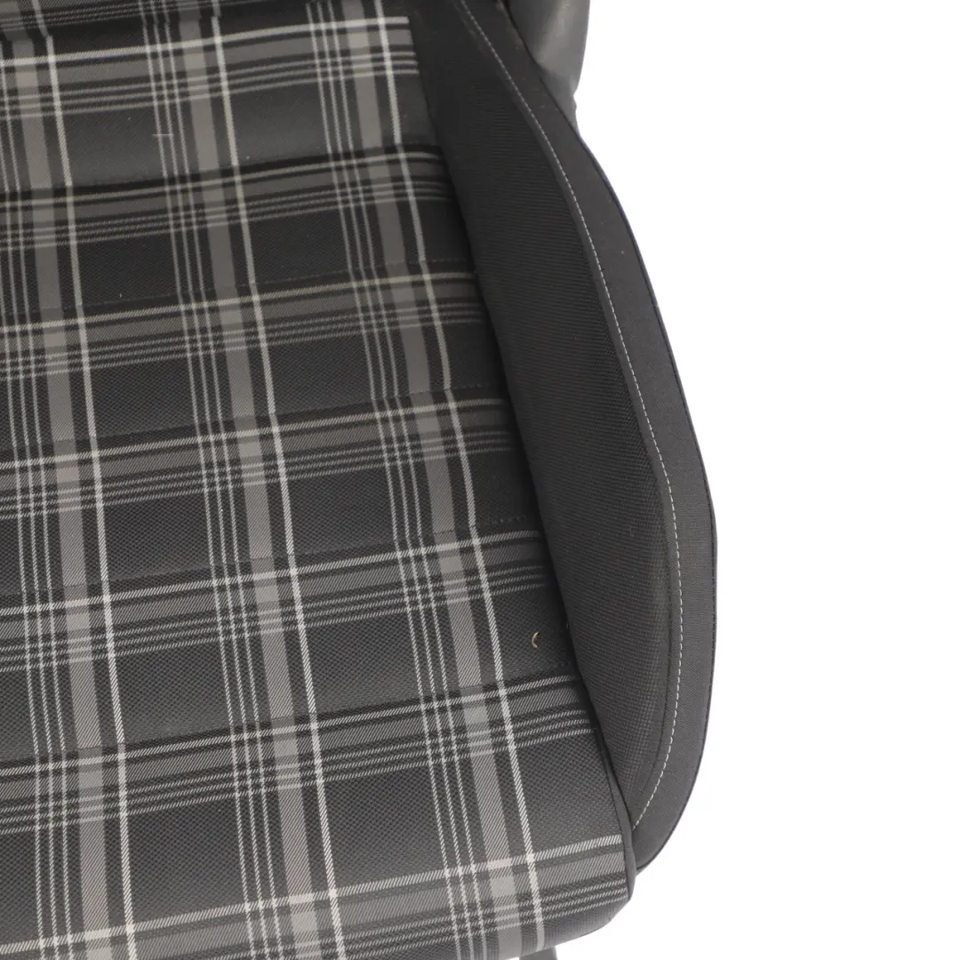 3Dr Seat Front Right O/S Interior Cloth Titanium Black Blue to Volkswagen Golf Mk7 with Part number 5G3881806CF Volkswagen Golf Mk7 3Dr Seat Front Right O/S Interior Cloth Titanium Black Blue - SKU 5G3881806CF - Part number 5G3881806CF