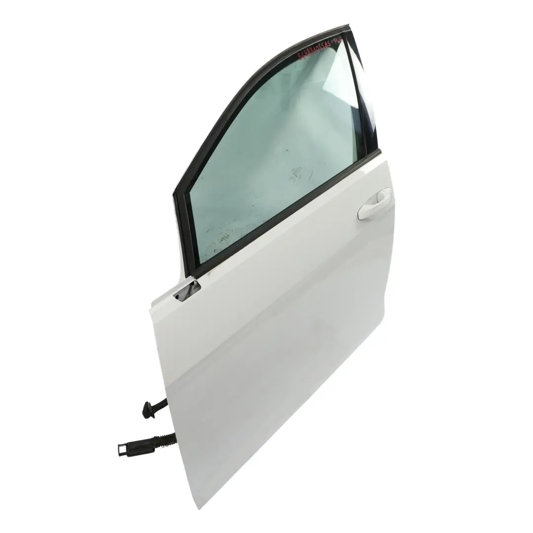 VW Volkswagen Golf Mk7 Door Front Left N/S Panel Pure White - C9A - SKU 5G4831055AS-PWH - Part number 5G4831055AS