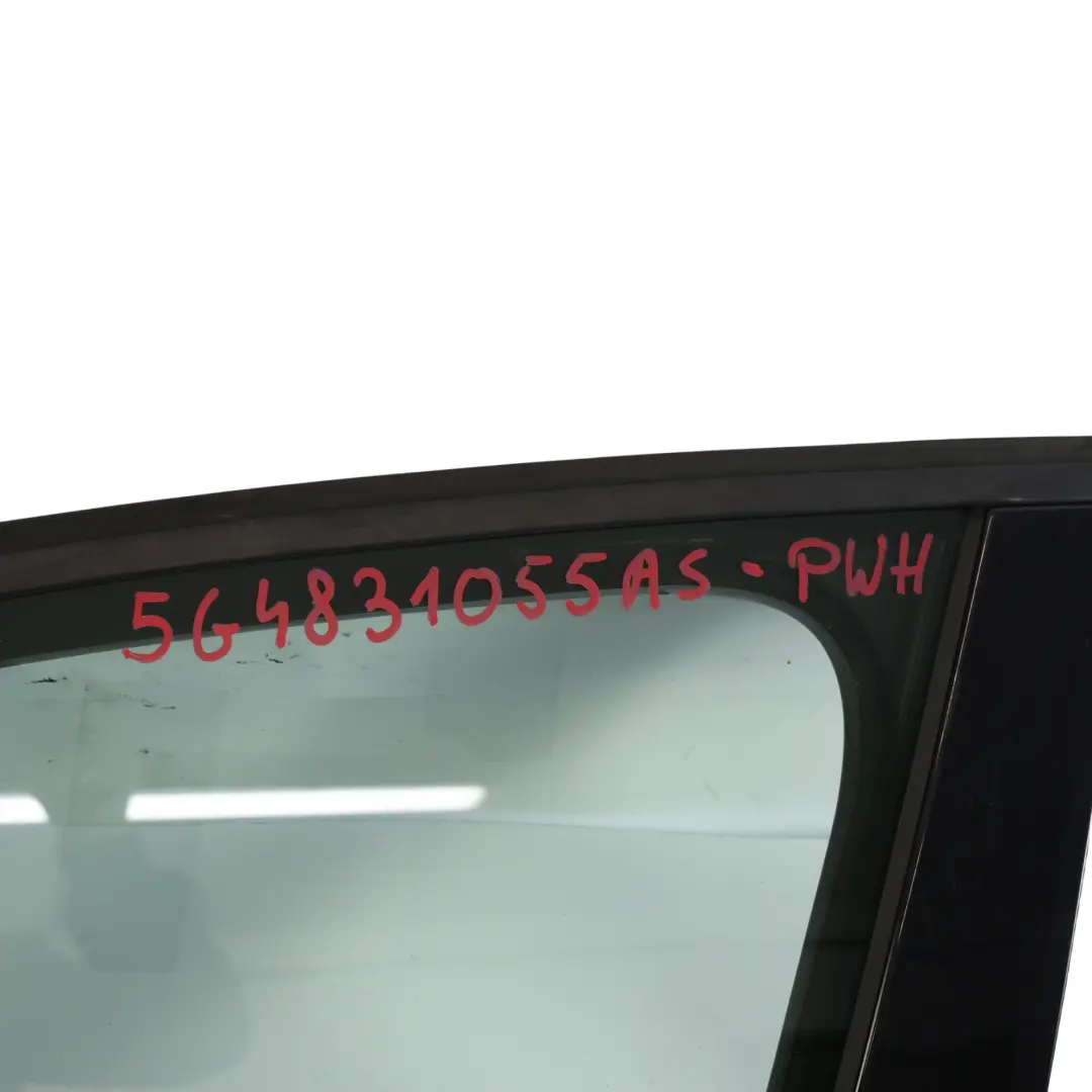 VW Volkswagen Golf 7 Panneau De Porte Avant Gauche Pure White Blanc - C9A - SKU 5G4831055AS-PWH - Numéro de pièce 5G4831055AS