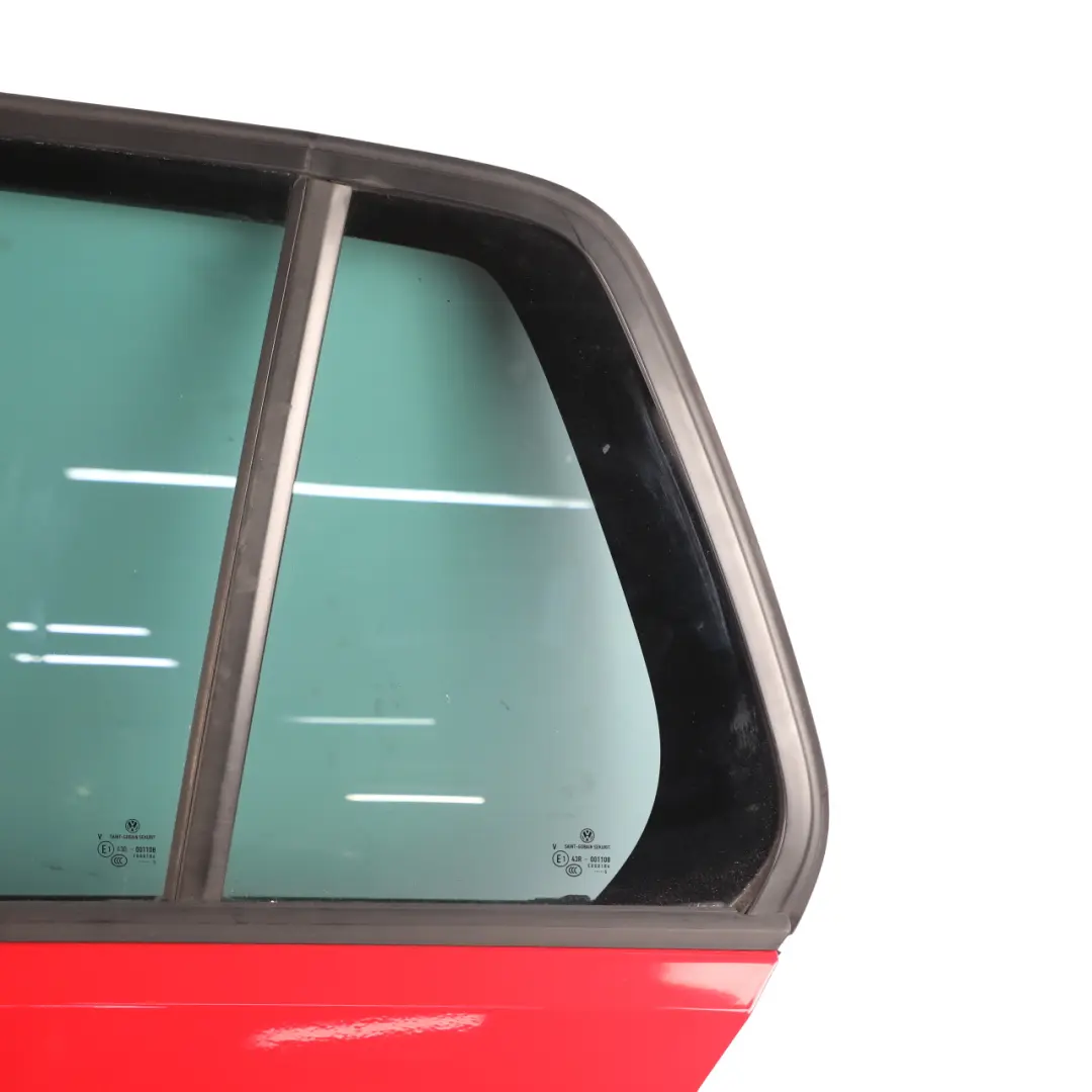 Door Rear Left N/S Covering Panel Tornado Red - LY3D to VW Volkswagen Golf Mk7 with Part number 5G4833055AC VW Volkswagen Golf Mk7 Door Rear Left N/S Covering Panel Tornado Red - LY3D - SKU 5G4833055AC-TRE - Part number 5G4833055AC
