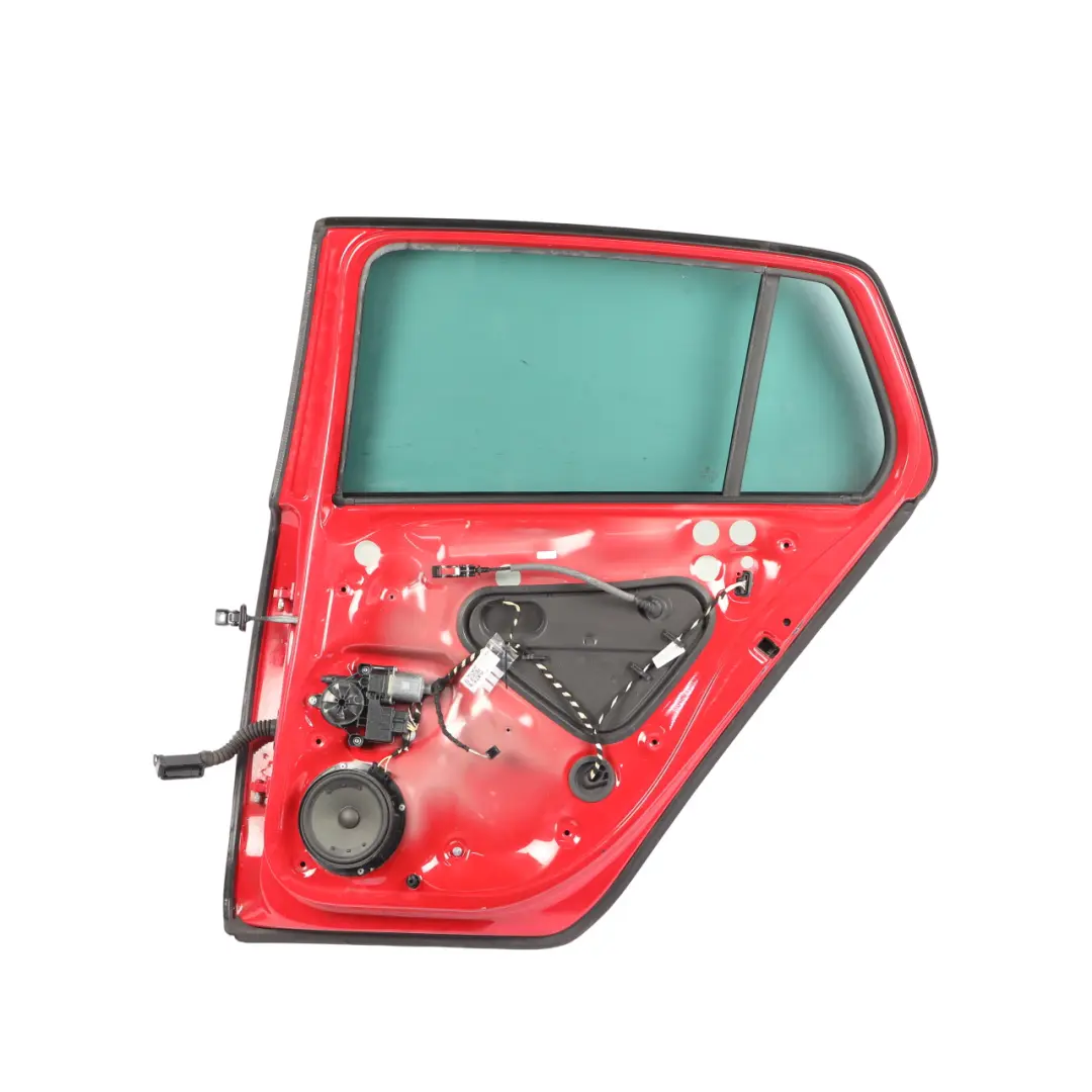 VW Volkswagen Golf Mk7 Door Rear Right O/S Covering Panel Tornado Red - LY3D - SKU 5G4833056AC-TRE - Part number 5G4833056AC