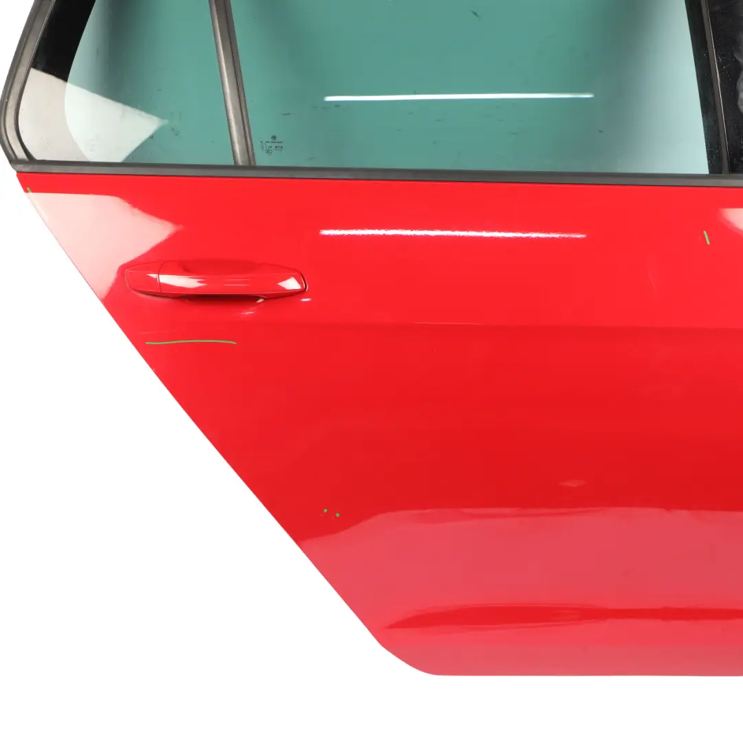 Door Rear Right O/S Covering Panel Tornado Red - LY3D to VW Volkswagen Golf Mk7 with Part number 5G4833056AC VW Volkswagen Golf Mk7 Door Rear Right O/S Covering Panel Tornado Red - LY3D - SKU 5G4833056AC-TRE - Part number 5G4833056AC