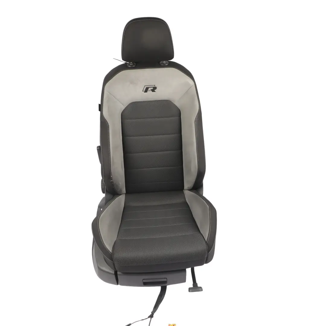 5G VII Mk7 R 5D Front Seat Cloth Alcantara Black Grey Right O/S to Volkswagen Golf with Part number 5G4881806DM Volkswagen Golf 5G VII Mk7 R 5D Front Seat Cloth Alcantara Black Grey Right O/S - SKU 5G4881806DM-2 - Part number 5G4881806DM