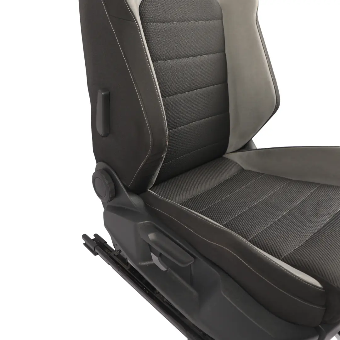 5G VII Mk7 R 5D Front Seat Cloth Alcantara Black Grey Right O/S to Volkswagen Golf with Part number 5G4881806DM Volkswagen Golf 5G VII Mk7 R 5D Front Seat Cloth Alcantara Black Grey Right O/S - SKU 5G4881806DM-2 - Part number 5G4881806DM