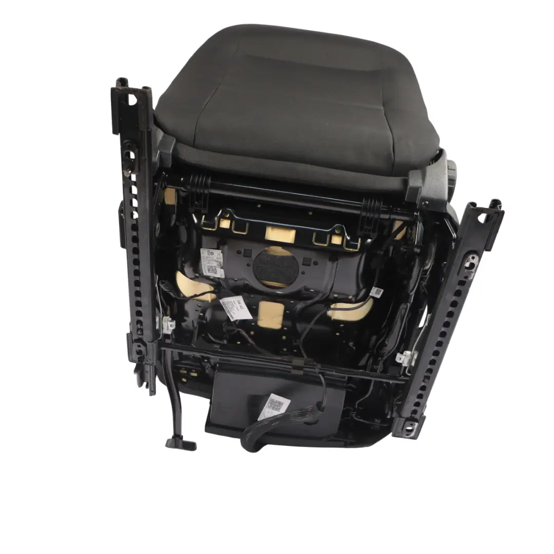 Volkswagen Golf 5G VII Mk7 R 5D Front Seat Cloth Alcantara Black Grey Right O/S - SKU 5G4881806DM-2 - Part number 5G4881806DM