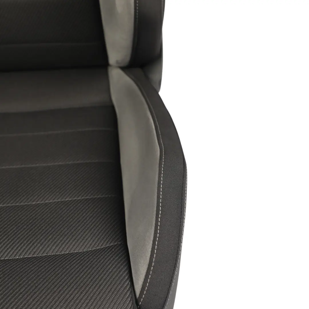 Volkswagen Golf 5G VII Mk7 R 5D Front Seat Cloth Alcantara Black Grey Right O/S - SKU 5G4881806DM-2 - Part number 5G4881806DM
