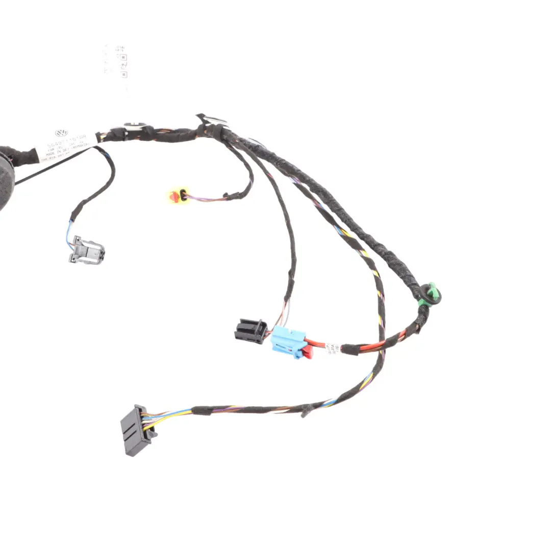 VW Volkswagen Golf Mk7 Door Wiring Front Left N/S Loom Cable Harness - SKU RHD-5G4971161AR - Part number 5G4971161AR