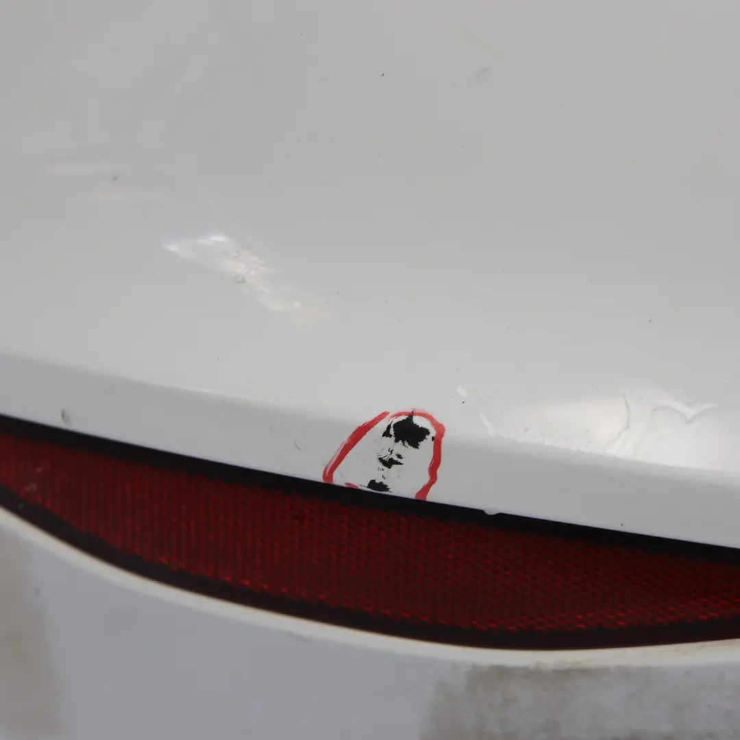 Bumper Rear Trim Panel Cover Pure White - C9A to Volkswagen VW Golf Mk7 with Part number 5G6807417AP Volkswagen VW Golf Mk7 Bumper Rear Trim Panel Cover Pure White - C9A - SKU 5G6807417AP-PWH - Part number 5G6807417AP