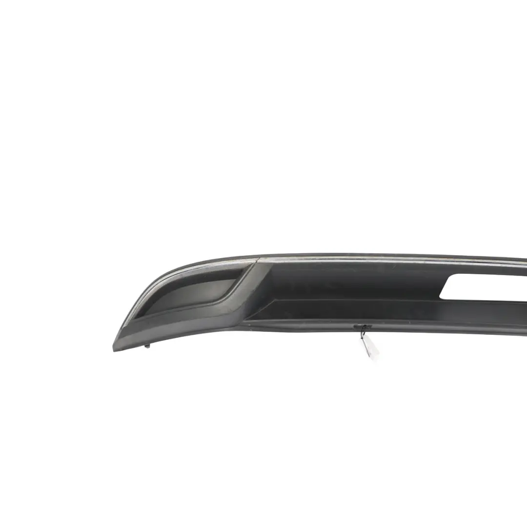 Bumper Lower Spoiler Diffuser Cover Trim Panel to VW Golf Mk7 SV Rear with Part number 5G6807568R VW Golf Mk7 SV Rear Bumper Lower Spoiler Diffuser Cover Trim Panel - SKU 5G6807568R - Part number 5G6807568R