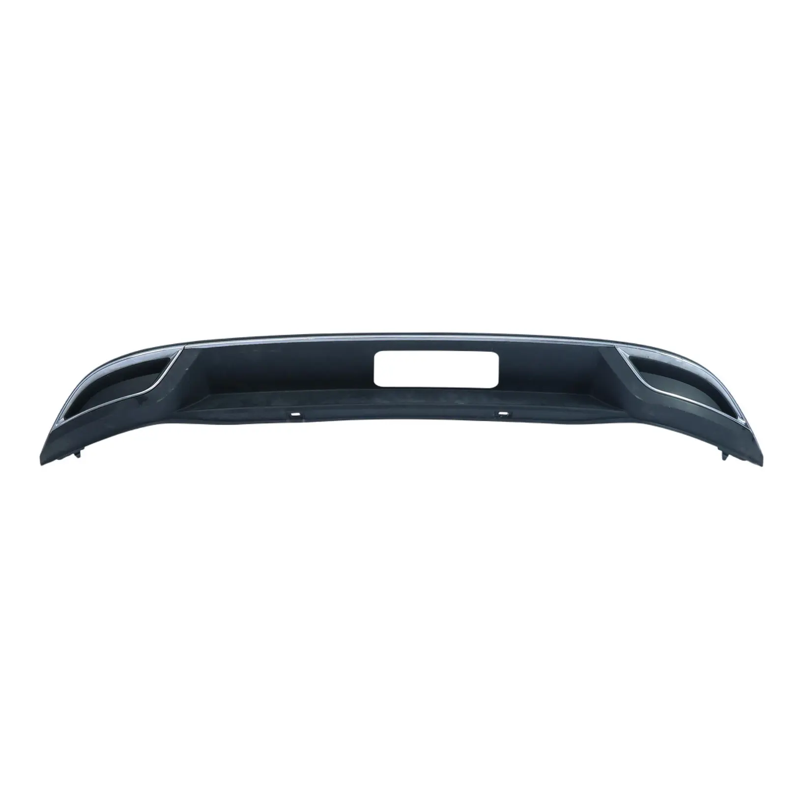 Vw Golf VII Mk7 Rear Bumper Lower Spoiler Diffuser Trim Panel Black 5G6807568S