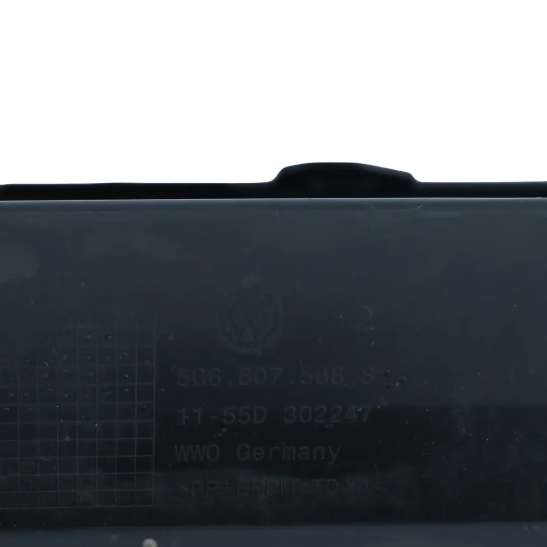 Heckstoßstange Unterer Spoiler Diffusor Schwarz für VW Golf VII Mk7 mit Teilenummer 5G6807568S VW Golf VII Mk7 Heckstoßstange Unterer Spoiler Diffusor Schwarz - SKU 5G6807568S - Teilenummer 5G6807568S