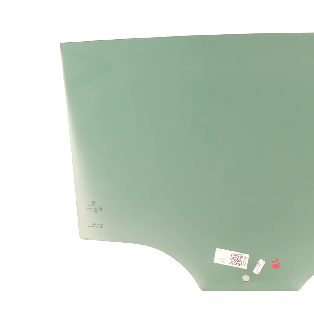 Door Rear Side Window Glass Left N/S Green to VW Volkswagen Golf Mk7 5 with Part number 5G6845025A VW Volkswagen Golf Mk7 5 Door Rear Side Window Glass Left N/S Green - SKU 5G6845025A - Part number 5G6845025A