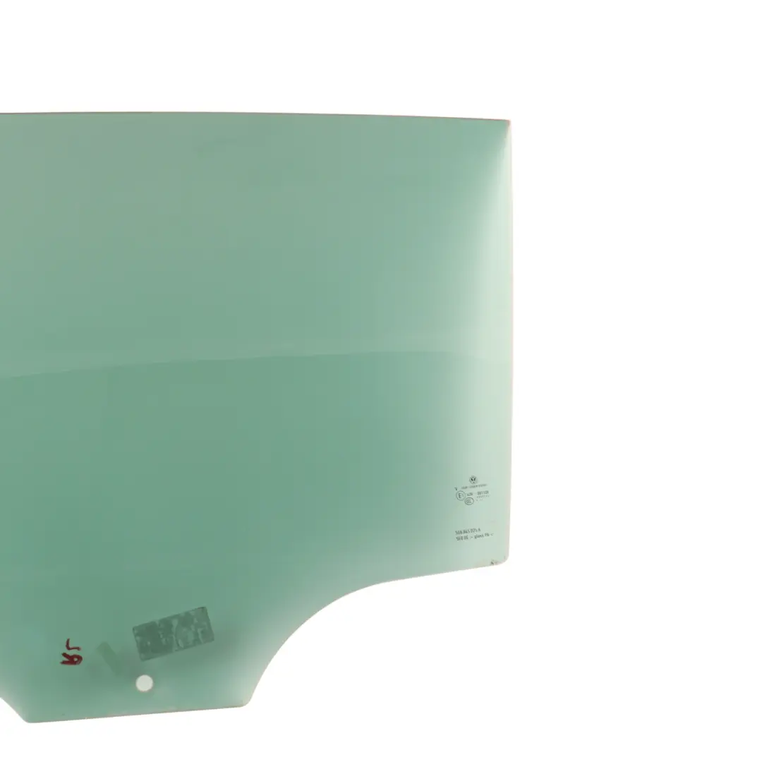 Door Rear Side Window Glass Left N/S Green to VW Volkswagen Golf Mk7 5 with Part number 5G6845025A VW Volkswagen Golf Mk7 5 Door Rear Side Window Glass Left N/S Green - SKU 5G6845025A - Part number 5G6845025A