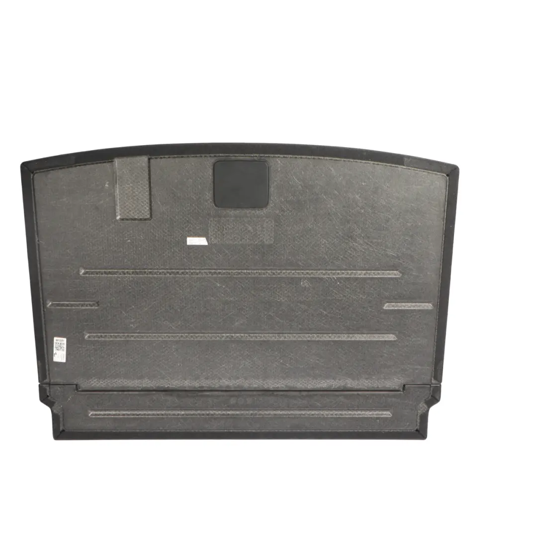 VW Volkswagen Golf Mk7 5G Rear Mat Boot Trunk Floor Cover Liner Black - SKU 5G6858855 - Part number 5G6858855