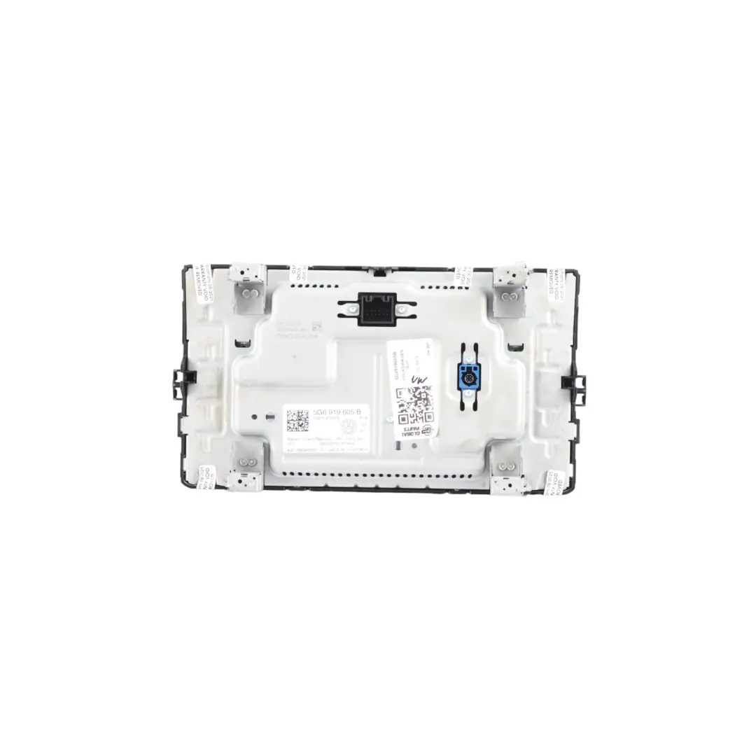 VW Volkswagen Golf Sportsvan Multimedia Sat Nav Radio Display Screen - SKU 5G6919605B - Part number 5G6919605B