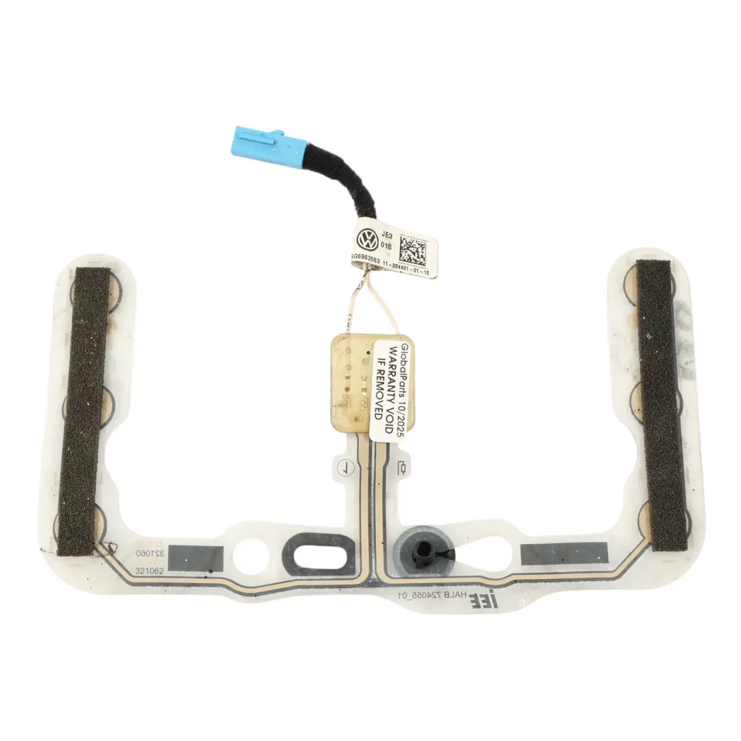 Sensor De Ocupación Del Asiento Del Pasajero Delantero para VW Golf VII con número de pieza 5G6963553 VW Golf VII Sensor De Ocupación Del Asiento Del Pasajero Delantero - SKU 5G6963553 - Número de pieza 5G6963553