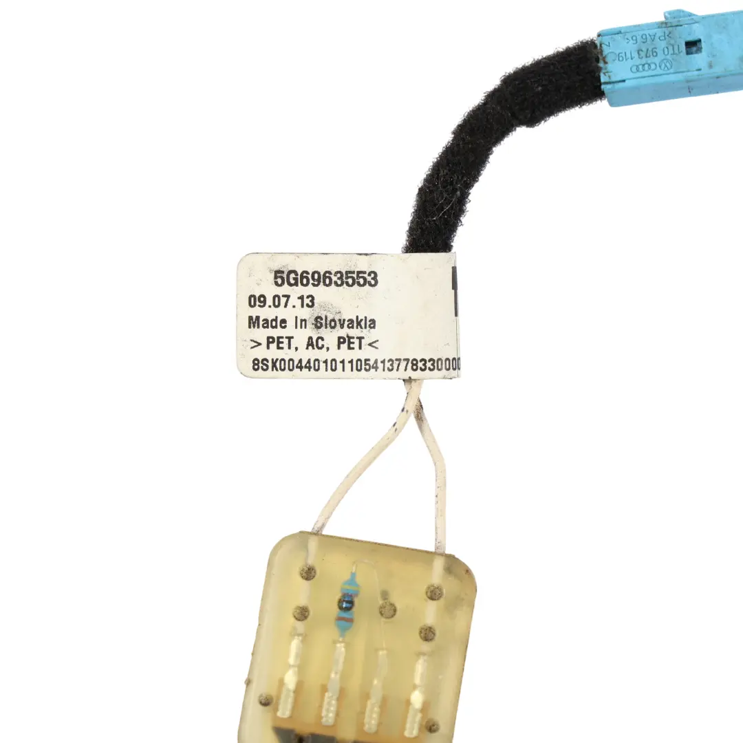 Belegung Matte Beifahrersitz Sensor Steuergerät für VW Golf VII mit Teilenummer 5G6963553 VW Golf VII Belegung Matte Beifahrersitz Sensor Steuergerät - SKU 5G6963553 - Teilenummer 5G6963553