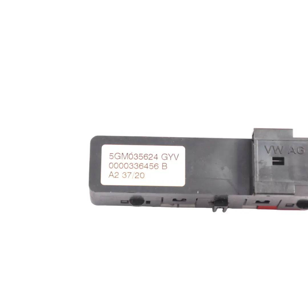 Volkswagen Tiguan AX1 Bouton De Commande D'Information D'Urgence SOS - SKU 5GM035624 - Numéro de pièce 5GM035624