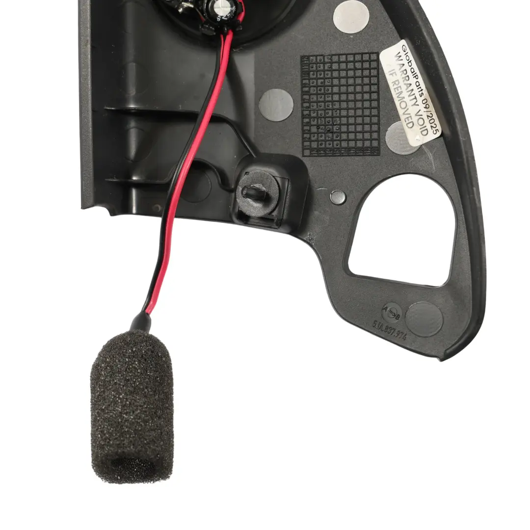 Skoda Rapid NH1 Front Door Tweeter Speaker Triangle Cover Right O/S 5JA837974 - SKU 5JA035411B - Part number 5JA035411B