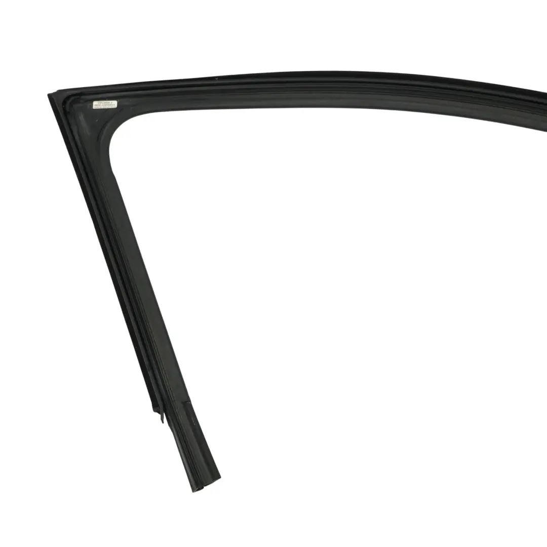 Mk1 NH1 Front Door Window Seal Frame Trim Left N/S to Skoda Rapid with Part number 5JA837431D Skoda Rapid Mk1 NH1 Front Door Window Seal Frame Trim Left N/S - SKU 5JA837431D - Part number 5JA837431D