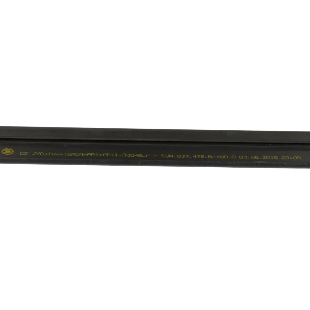 Skoda Rapid Mk1 NH1 Front Door Window Seal Strip Trim Inner Right O/S - SKU 5JA837480B - Part number 5JA837480B