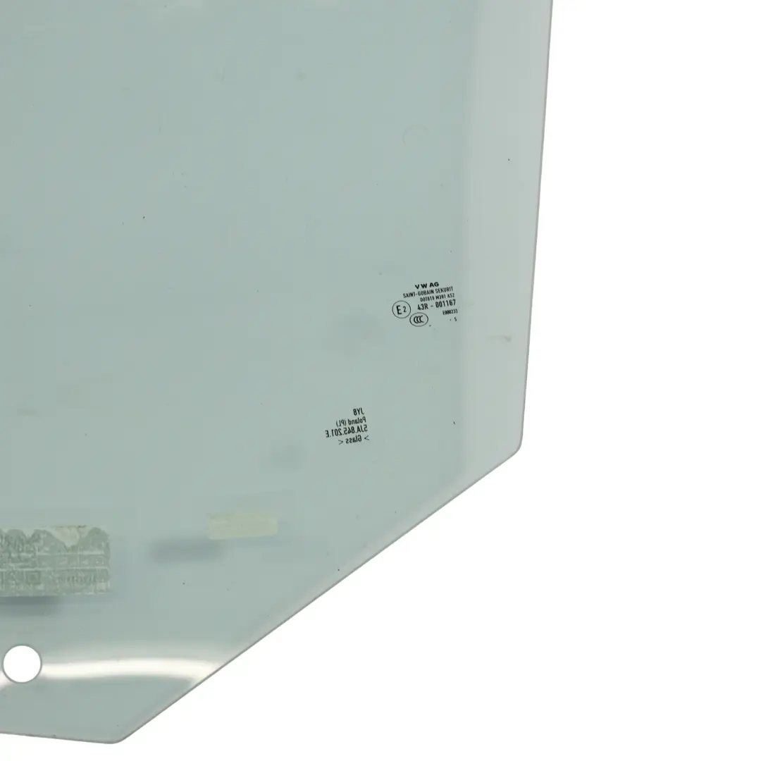 Vorder Tür Fenster Glas Getönt AS2 Links für Skoda Rapid NH1 mit Teilenummer 5JA845201E Skoda Rapid NH1 Vorder Tür Fenster Glas Getönt AS2 Links - SKU 5JA845201E - Teilenummer 5JA845201E