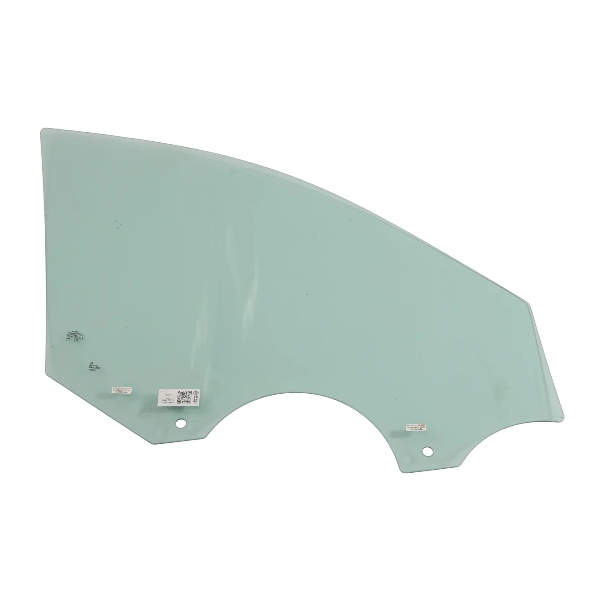 Skoda Rapid NH1 Vorder Tür Fenster Glas Getönt AS2 Links 5JA845201E