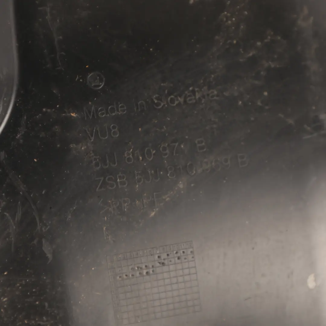 Arch Covering Panel Housing Rear Left N/S to Skoda Rapid NH1 Wheel with Part number 5JJ810971B Skoda Rapid NH1 Wheel Arch Covering Panel Housing Rear Left N/S - SKU 5JJ810971B - Part number 5JJ810971B