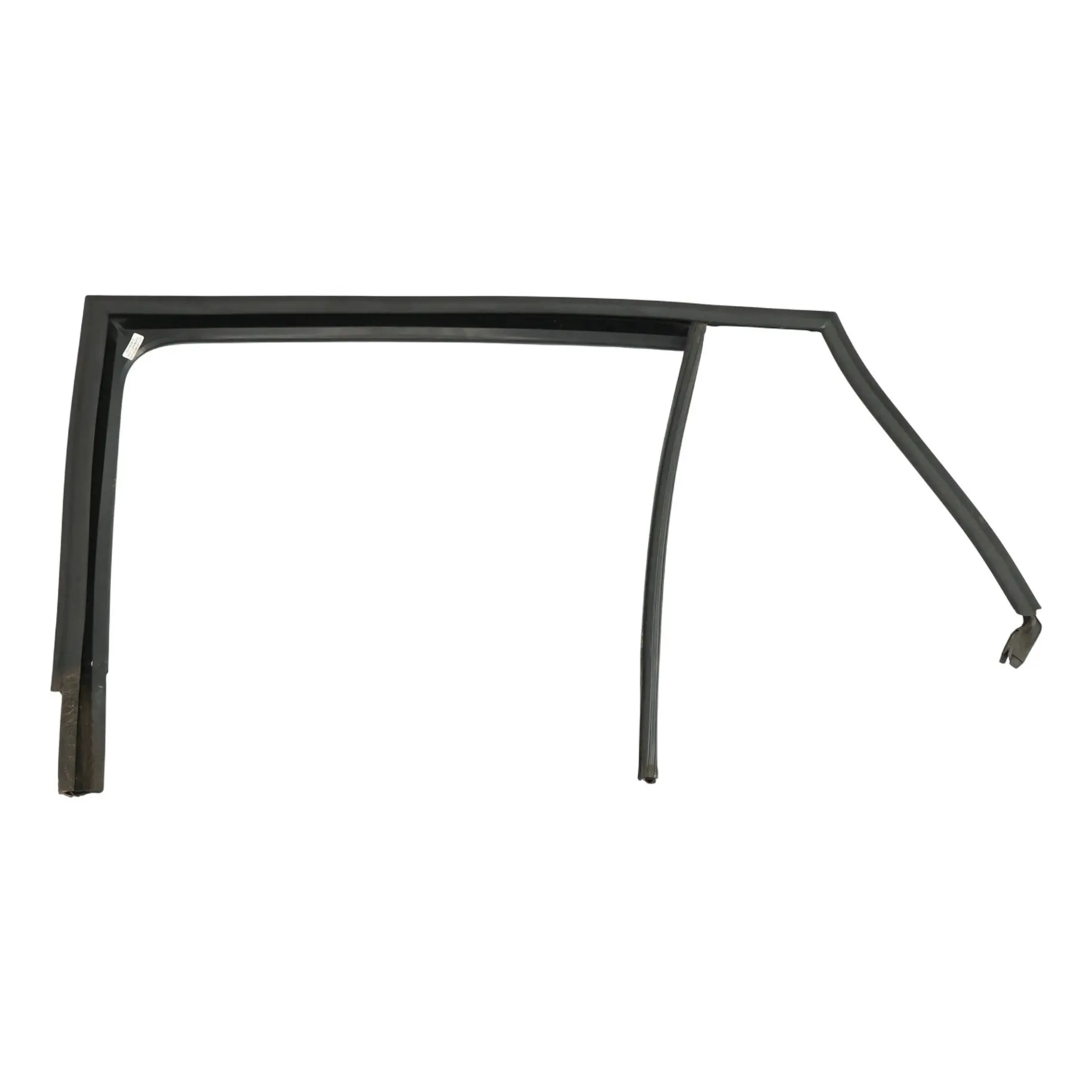 Skoda Rapid Mk1 NH1 Window Guide Seal Gasket Rubber Rear Left N/S 5JJ839431A