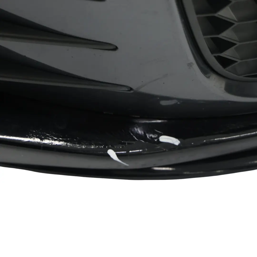 Volkswagen VW Golf Mk6 Front Bumper GTI Trim Panel Cover Deep Black - C9X - SKU 5K0807217CC-DBL - Part number 5K0807217CC