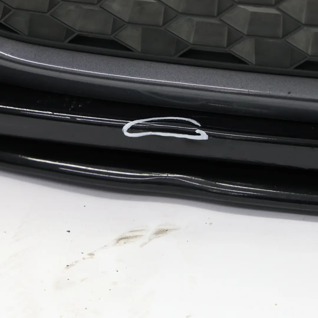 Volkswagen VW Golf Mk6 Front Bumper GTI Trim Panel Cover Deep Black - C9X - SKU 5K0807217CC-DBL - Part number 5K0807217CC