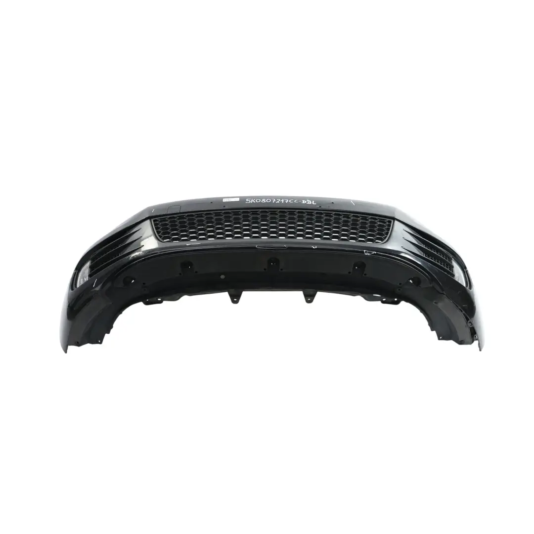 Volkswagen VW Golf Mk6 Front Bumper GTI Trim Panel Cover Deep Black - C9X - SKU 5K0807217CC-DBL - Part number 5K0807217CC