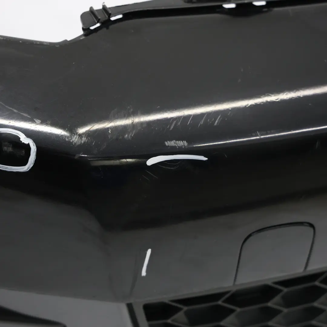 Mk6 Front Bumper GTI Trim Panel Cover Deep Black - C9X to Volkswagen VW Golf with Part number 5K0807217CC Volkswagen VW Golf Mk6 Front Bumper GTI Trim Panel Cover Deep Black - C9X - SKU 5K0807217CC-DBL - Part number 5K0807217CC