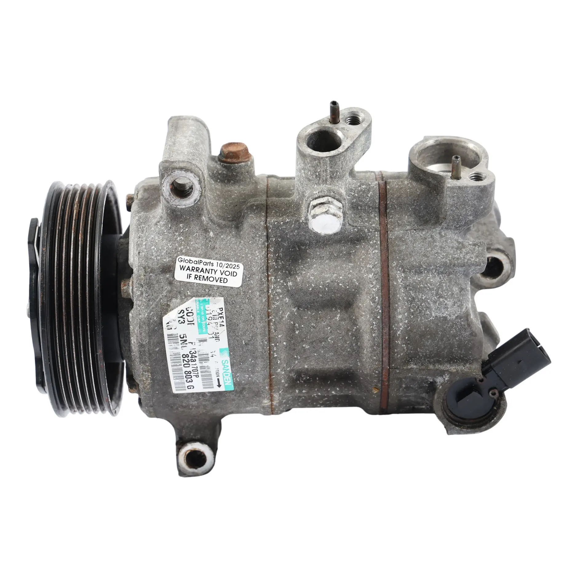 VW Volkswagen Polo 6R Pompe De Compresseur De Climatisation 5K0820803C