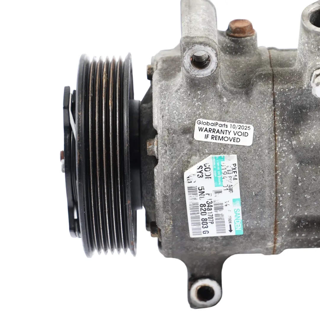 Conditioning Con A/C Compressor Pump to VW Volkswagen Polo 6R Air with Part number 5K0820803C VW Volkswagen Polo 6R Air Conditioning Con A/C Compressor Pump - SKU 5K0820803C-1 - Part number 5K0820803C