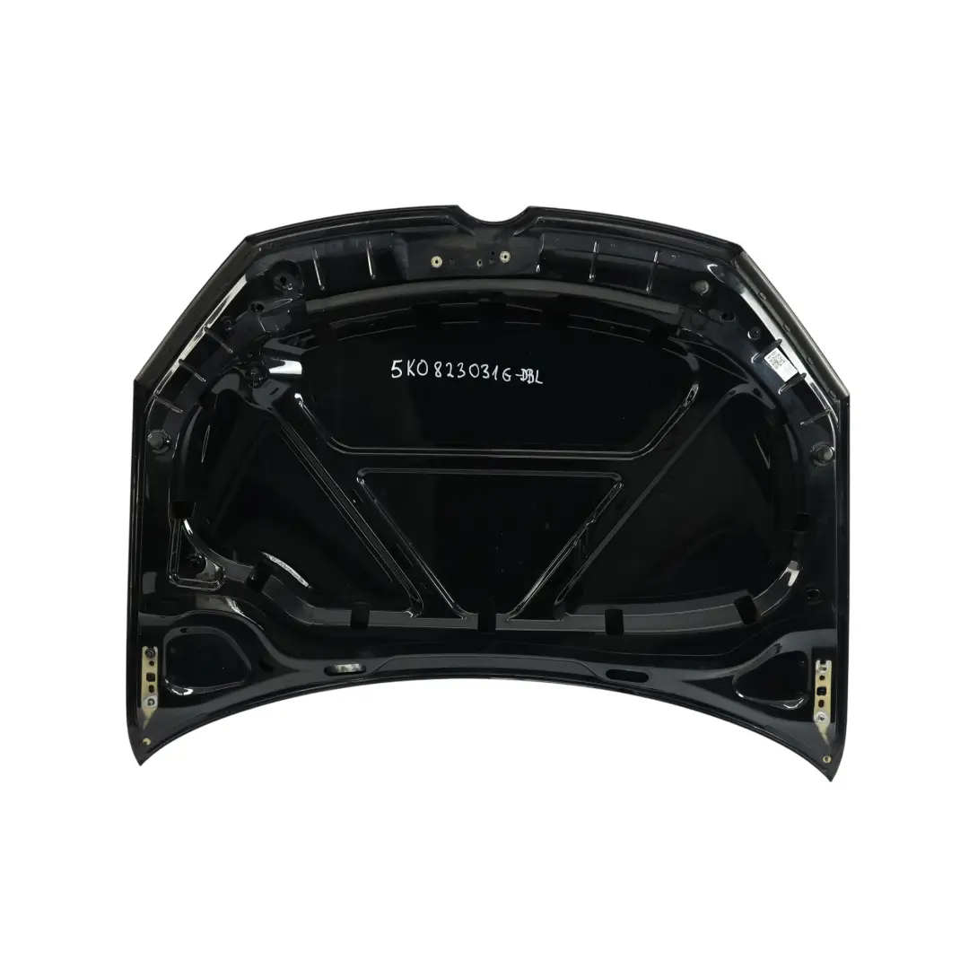 Volkswagen VW Golf Mk6 Maska Pokrywa Silnika Deep Black Czarny - C9X - SKU 5K0823031G-DBL - Numer Części 5K0823031G