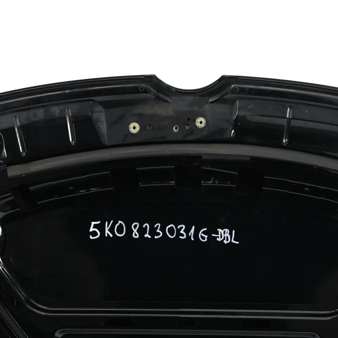 Volkswagen VW Golf Mk6 Maska Pokrywa Silnika Deep Black Czarny - C9X - SKU 5K0823031G-DBL - Numer Części 5K0823031G