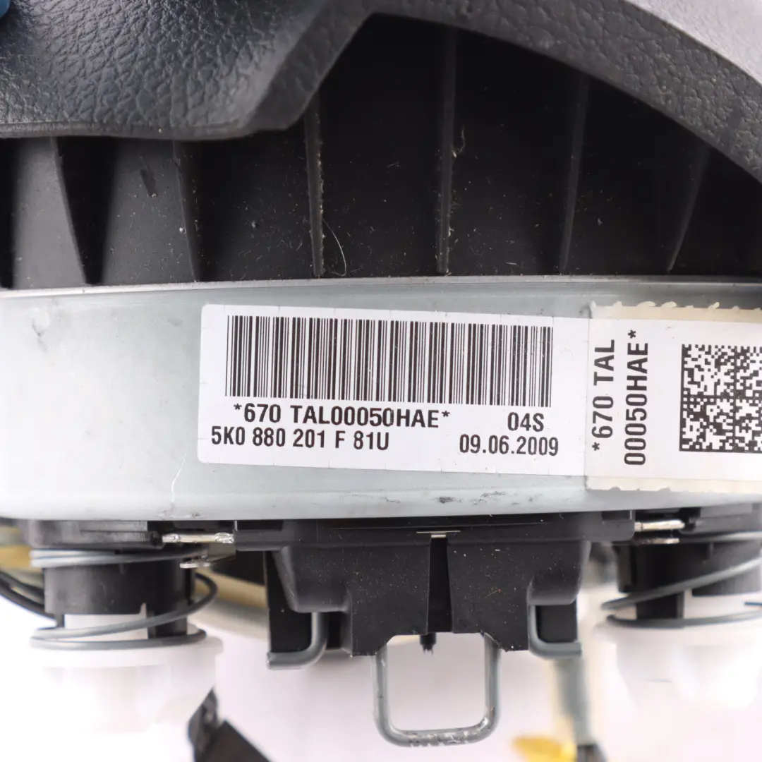 Mk6 GTI Driver's Steering Wheel Air Module 5K0880201F to Volkswagen Golf with Part number 5K0880201L Volkswagen Golf Mk6 GTI Driver's Steering Wheel Air Module 5K0880201F - SKU 5K0880201L - Part number 5K0880201L