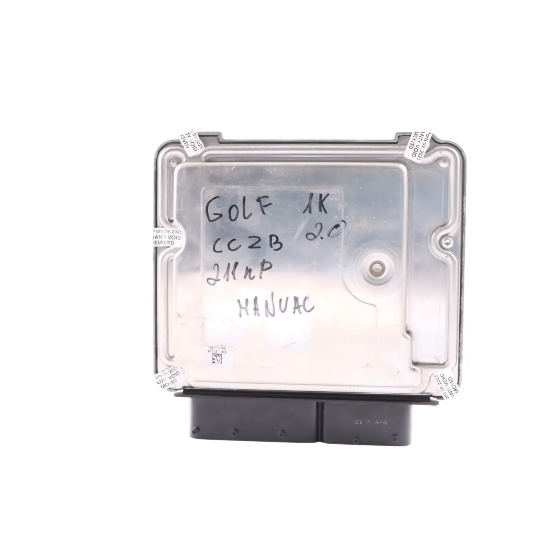 1K GTI 2.0 TFSI CCZB 211HP Engine Control ECU Manual to Volkswagen Golf with Part number 5K0907115 Volkswagen Golf 1K GTI 2.0 TFSI CCZB 211HP Engine Control ECU Manual - SKU 5K0907115 - Part number 5K0907115