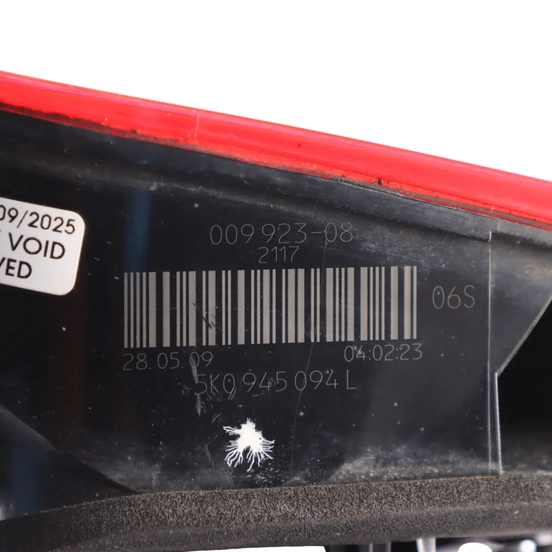 VW Volkswagen Golf Mk6 Rear Inner Tailgate Hatch Lamp Light Right O/S - SKU RHD-5K0945094L - Part number 5K0945094L
