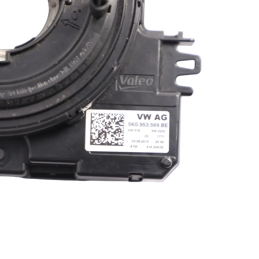 VW Volkswagen Sharan 7N Steering Wheel Ring Clock Slip Squib Unit - SKU 5K0953569BE - Part number 5K0953569BE