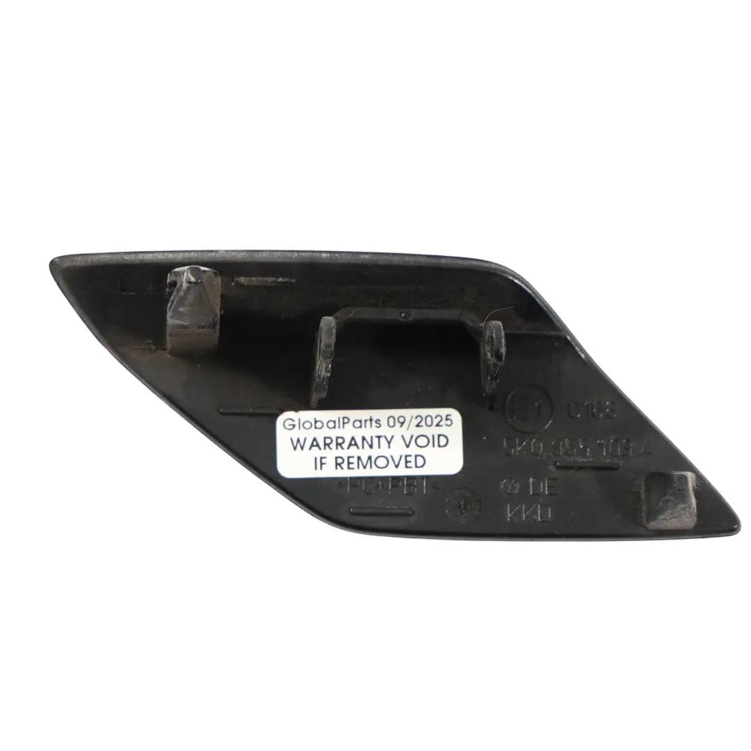 VW Volkswagen Golf Mk6 Headlight Washer Trim Cover Left N/S Deep Black - C9X - SKU 5K0955109A-DBL - Part number 5K0955109A