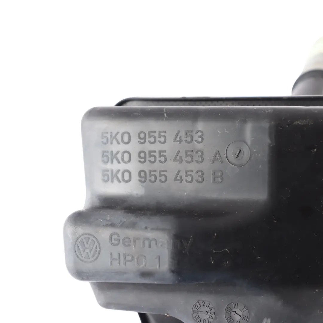 Mk6 Windscreen Washer Bottle Fluid Tank Reservoir to Volkswagen VW Golf with Part number 5K0955453B Volkswagen VW Golf Mk6 Windscreen Washer Bottle Fluid Tank Reservoir - SKU 5K0955453B - Part number 5K0955453B