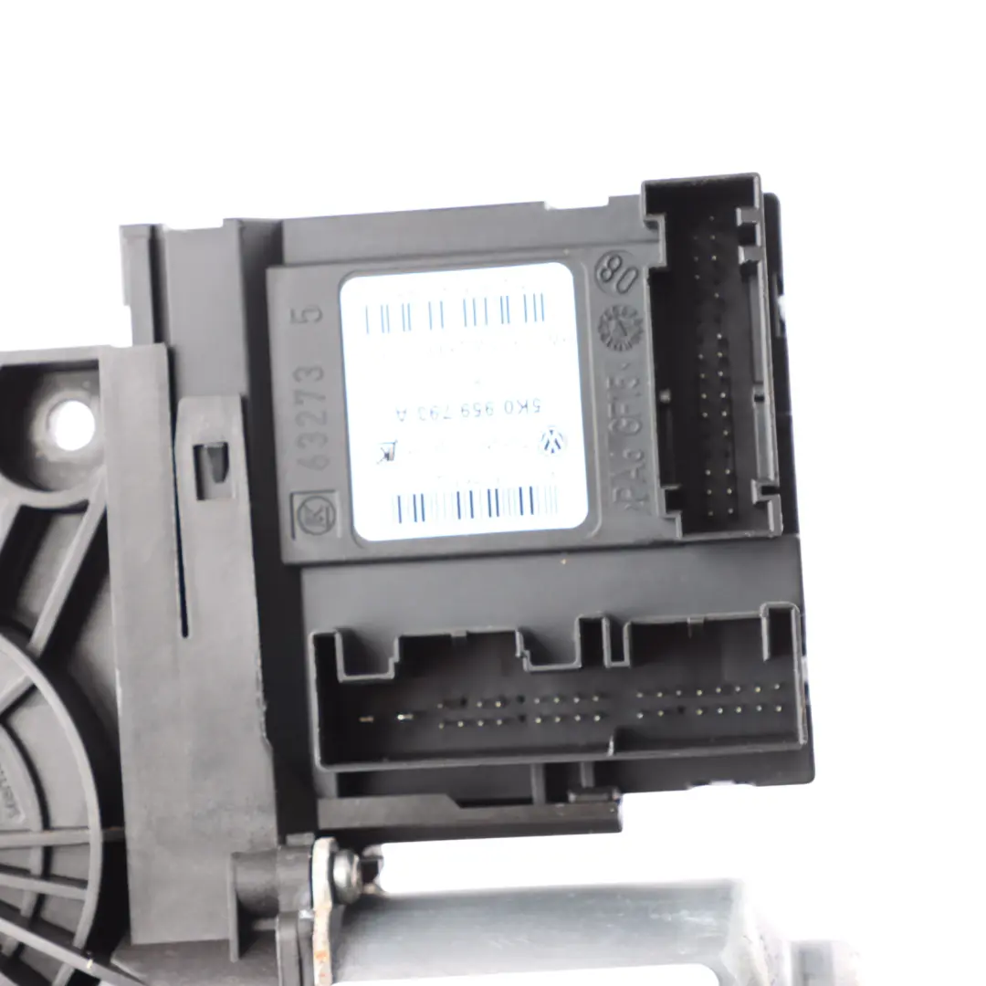 Mk6 Window Lifter Regulator Motor Front Right O/S to Volkswagen VW Golf with Part number 5K0959701C Volkswagen VW Golf Mk6 Window Lifter Regulator Motor Front Right O/S - SKU 5K0959701C - Part number 5K0959701C