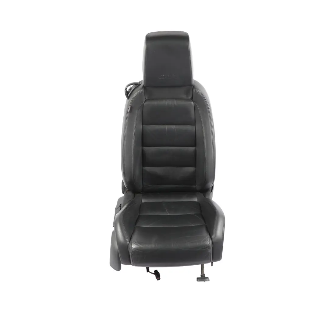 Mk6 3D Front Seat Heated Leather Titan Black Right O/S to Volkswagen Golf VI with Part number 5K3881806CH Volkswagen Golf VI Mk6 3D Front Seat Heated Leather Titan Black Right O/S - SKU 5K3881806CH - Part number 5K3881806CH