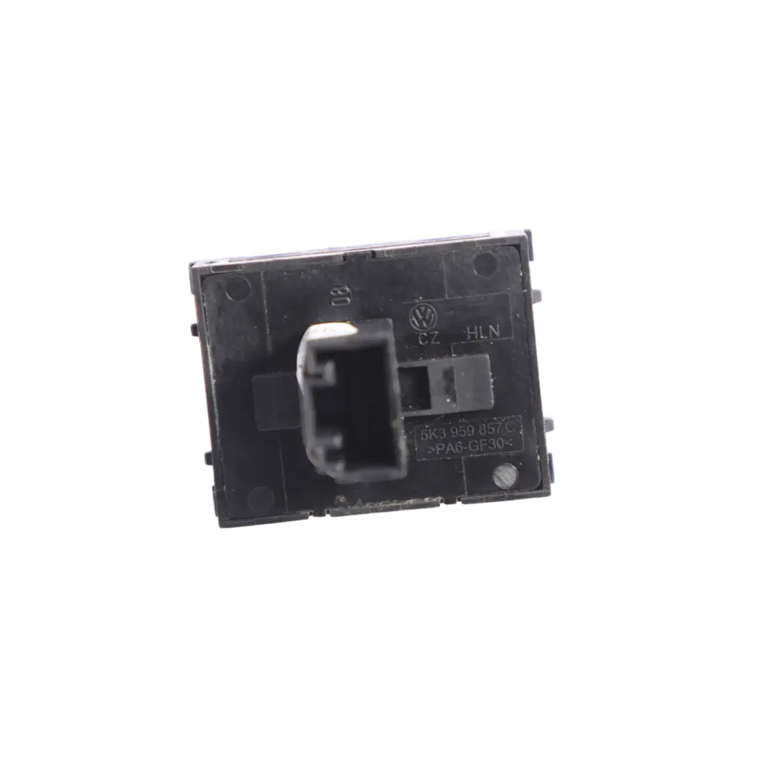 VW Scirocco Mk3 Puerta Eléctrica Ventana Control Interruptor Botón - SKU 5K3959857C - Número de pieza 5K3959857C